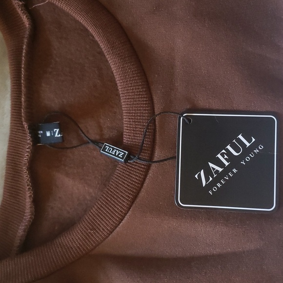 Cowgirl brown crewneck top - Picture 3 of 4